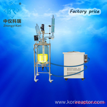 Laboratory equipment for 1-200l glass reactor